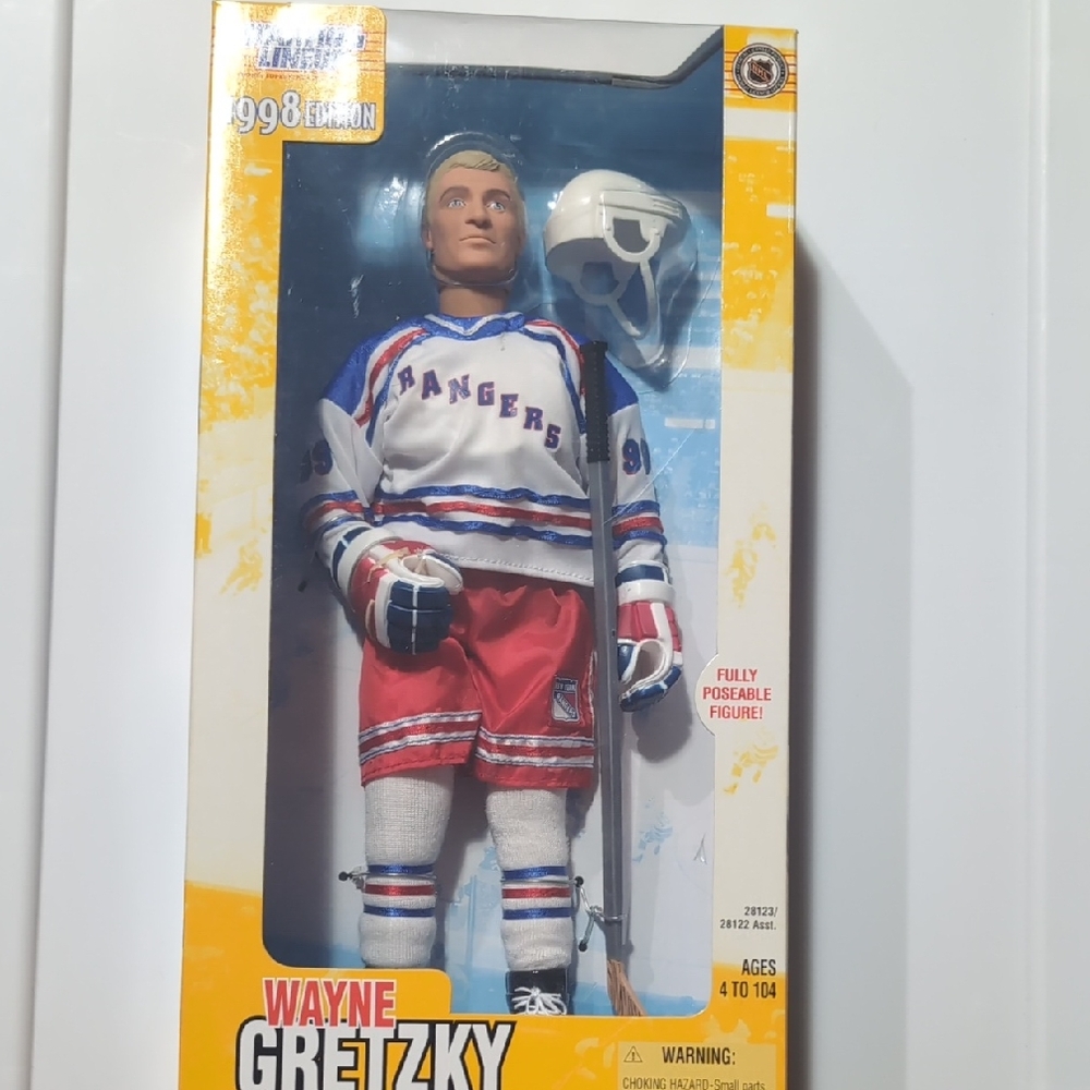 1998 Wayne Gretzky NHL Starting Lineup Action Figure.